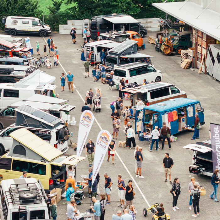 Das war der 1. Schweizer Büssli-Flohmarkt!