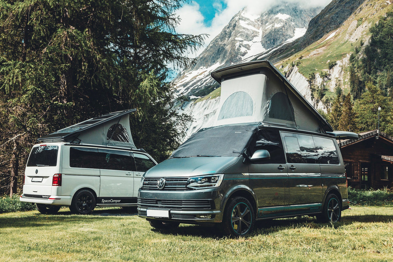 SpaceCamper Heckzelt kaufen im Büssli Campingbus Zubehör Shop Schweiz