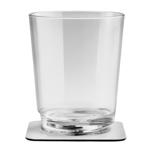 Magnetic drinking glass