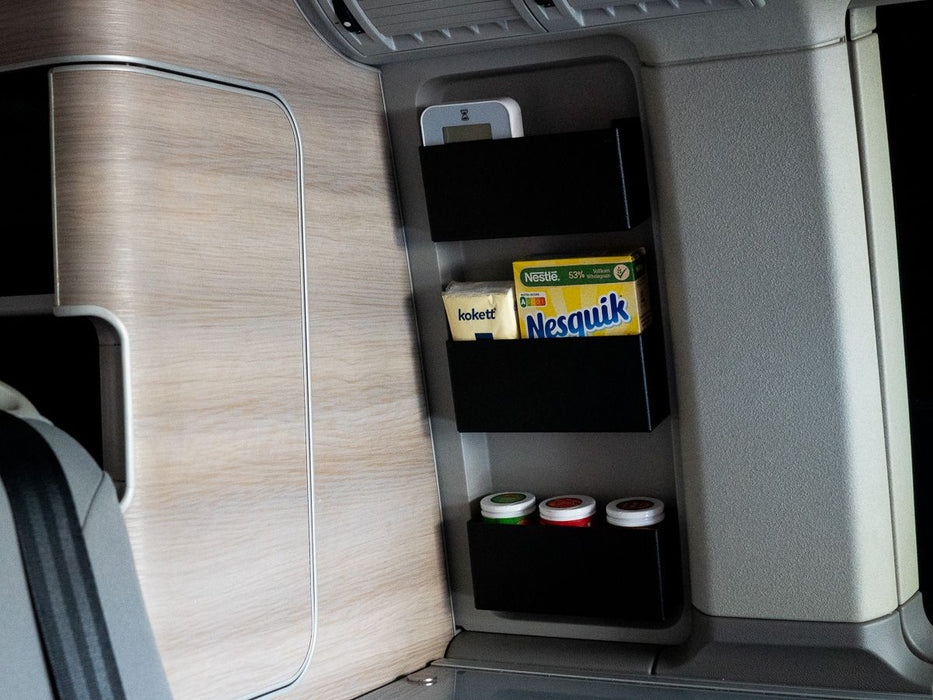 Storage compartment cupboard window